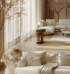 Элегантный интерьер в стиле Quiet Luxury_ светлые тона и уникальные текстуры Элегантный интерьер в стиле Quiet Luxury_ светлые тона и уникальные текстуры